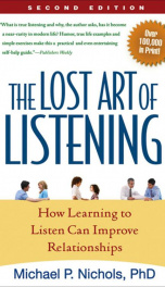 THE LOST ART OF LISTENING Read Download For Free Book By Nichols   The Lost Art Of Listening 